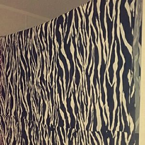 Zebra curtains